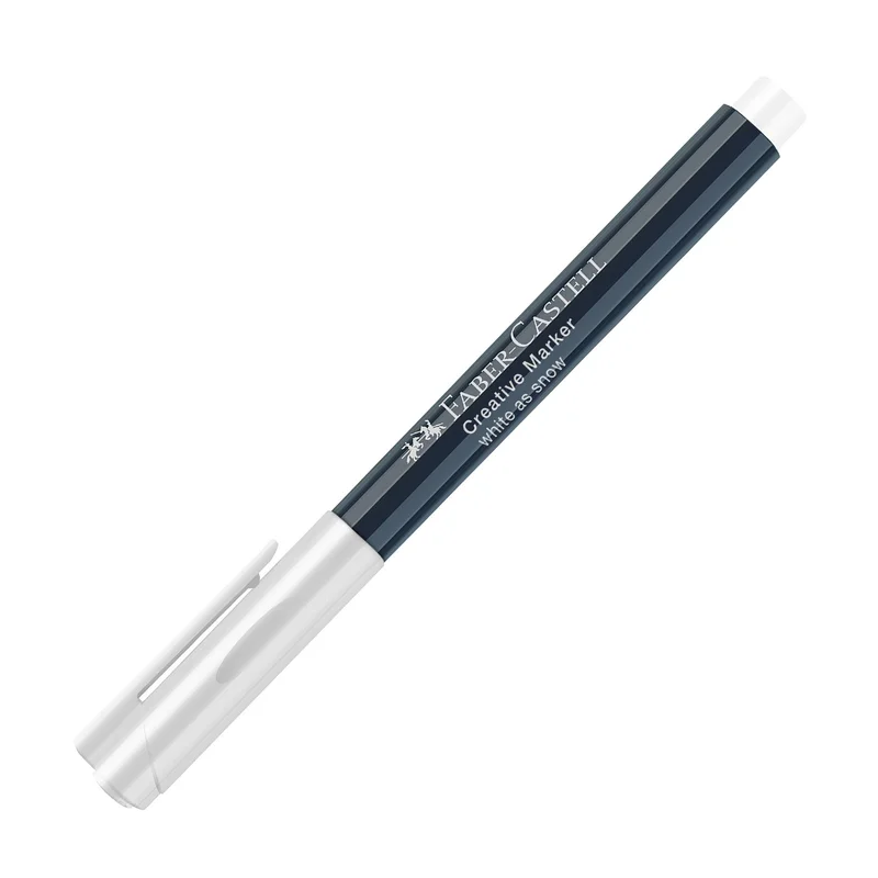 Faber-Castell Creative marker, round, 1.5 mm, white