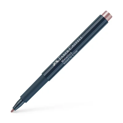 Faber-Castell Marker, round tip, 1.5 mm, metallic, color “Pink Kiss”