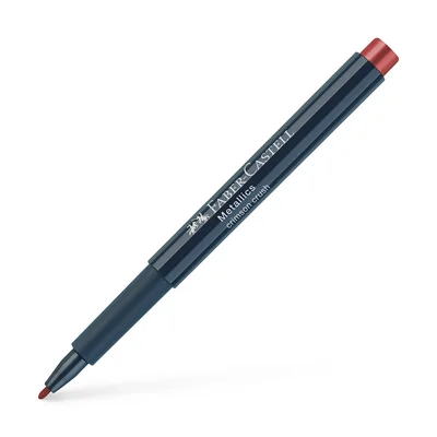 Faber-Castell Marker, round, 1.5 mm, metallic, purple