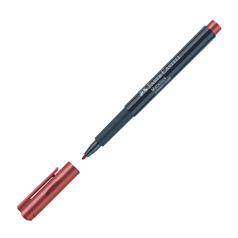 Faber-Castell Marker, round, 1.5 mm, metallic, purple