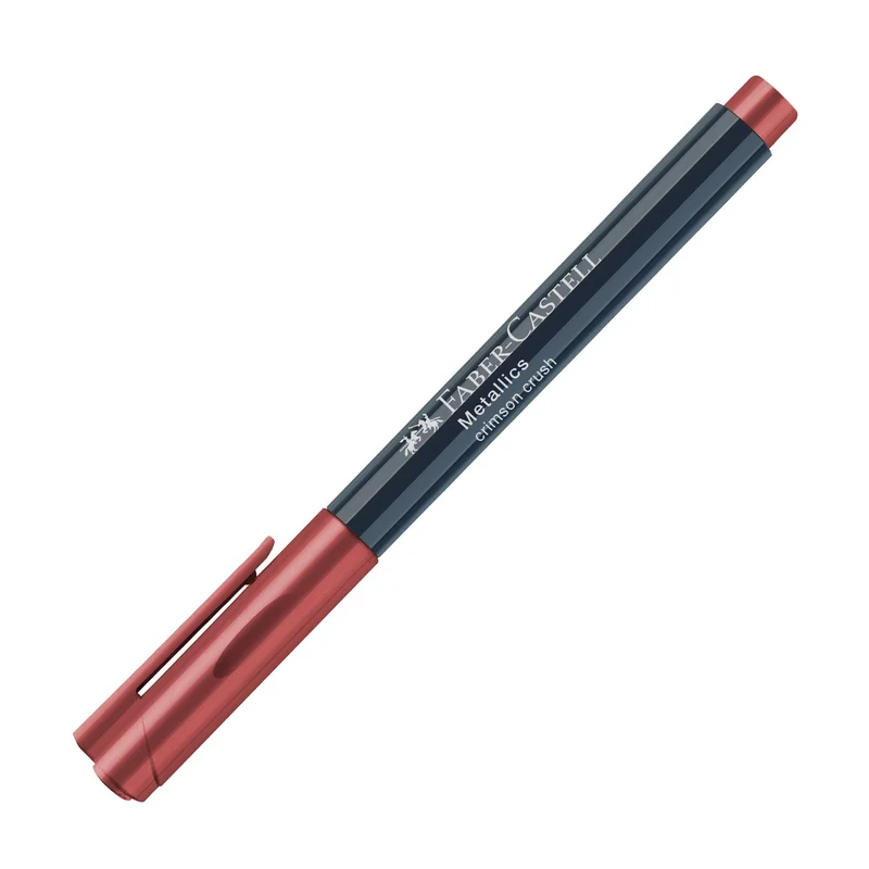 Faber-Castell Marker, round, 1.5 mm, metallic, purple