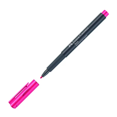 Faber-Castell Marker, round, 1.5 mm, neon, pink