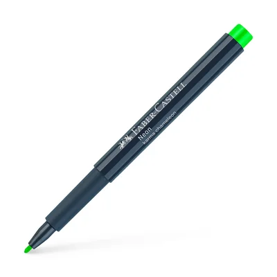Faber-Castell Marker, round, 1.5 mm, neon green