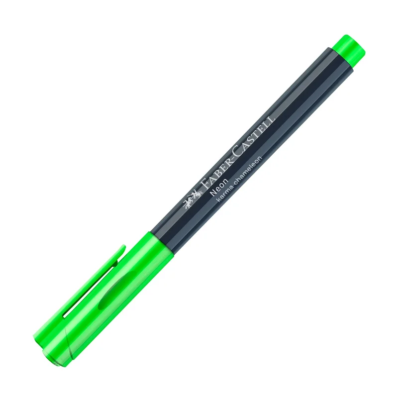 Faber-Castell Marker, round, 1.5 mm, neon green