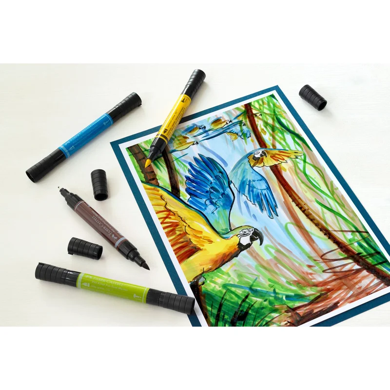 Faber-Castell Pitt Artist Dual marker, No. 161, phthalo green