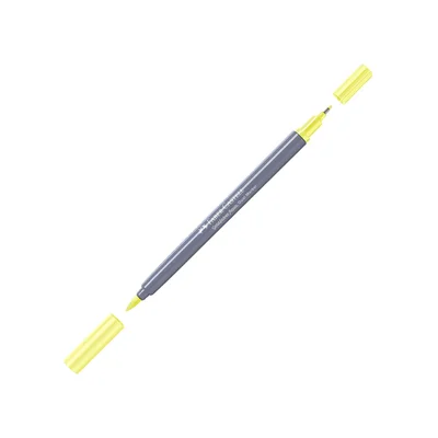 Faber-Castell Marker Goldfaber A.Dual, No. 104, light yellow
