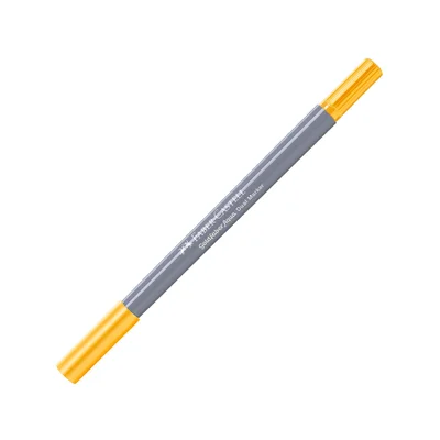 Faber-Castell Marker Goldfaber A.Dual, No. 208, mid yellow chrome