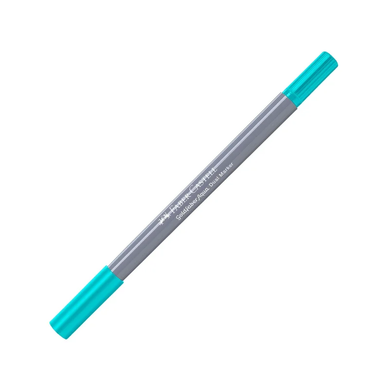 Faber-Castell Marker Goldfaber A.Dual, No. 356, light cobalt green