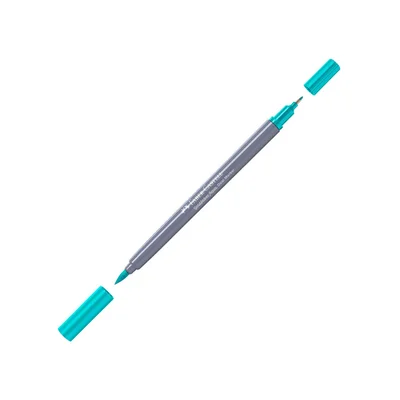 Faber-Castell Marker Goldfaber A.Dual, No. 356, light cobalt green