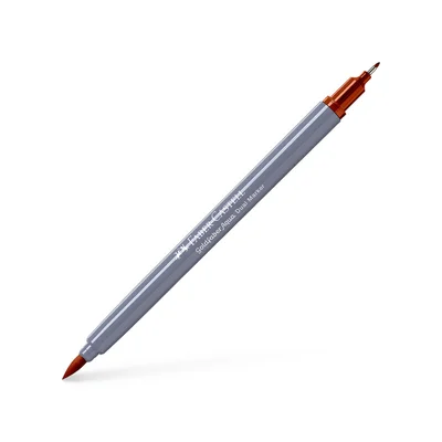 Faber-Castell Marker Goldfaber A.Dual, No. 187, burnt ochre