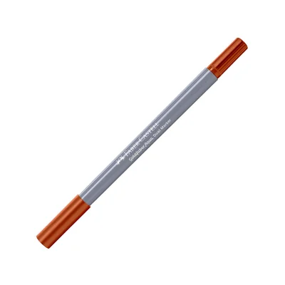 Faber-Castell Marker Goldfaber A.Dual, No. 187, burnt ochre