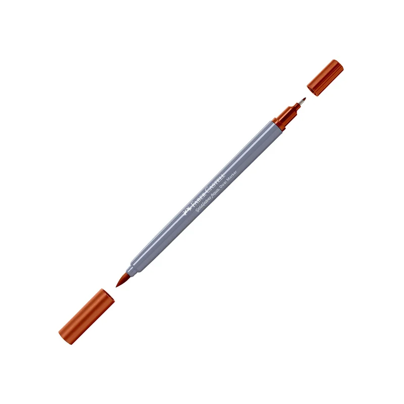 Faber-Castell Marker Goldfaber A.Dual, No. 187, burnt ochre