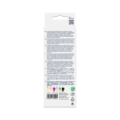 Faber-Castell Marker Goldfaber A.Dual, lettering, 6 pcs