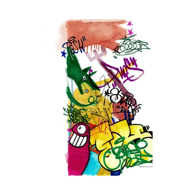 Faber-Castell Goldfaber A.Dual Marker, graffiti, 6 pcs