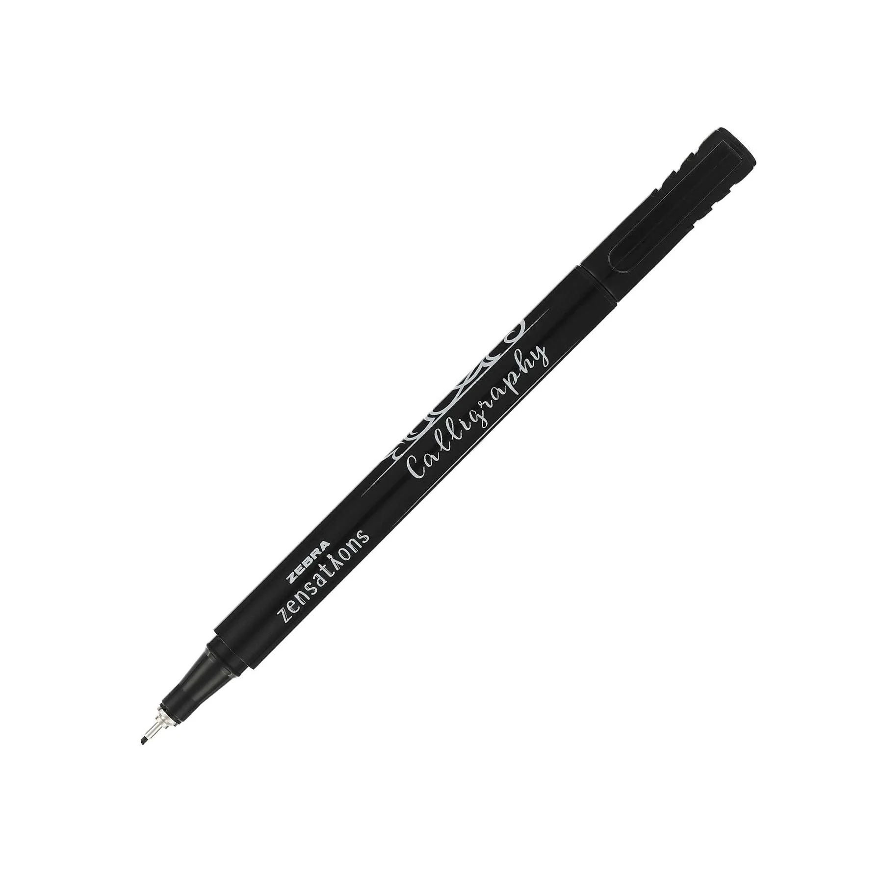 Zebra Calligraphy Marker, 1.0 mm, black