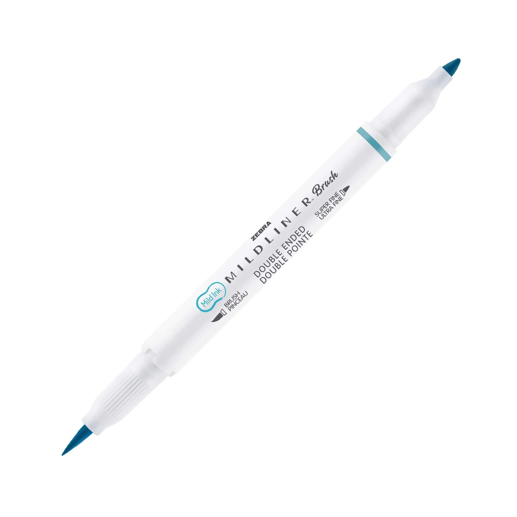 Zebra Brush Marker Mildliner Brush&Marker Warm, smoky blue