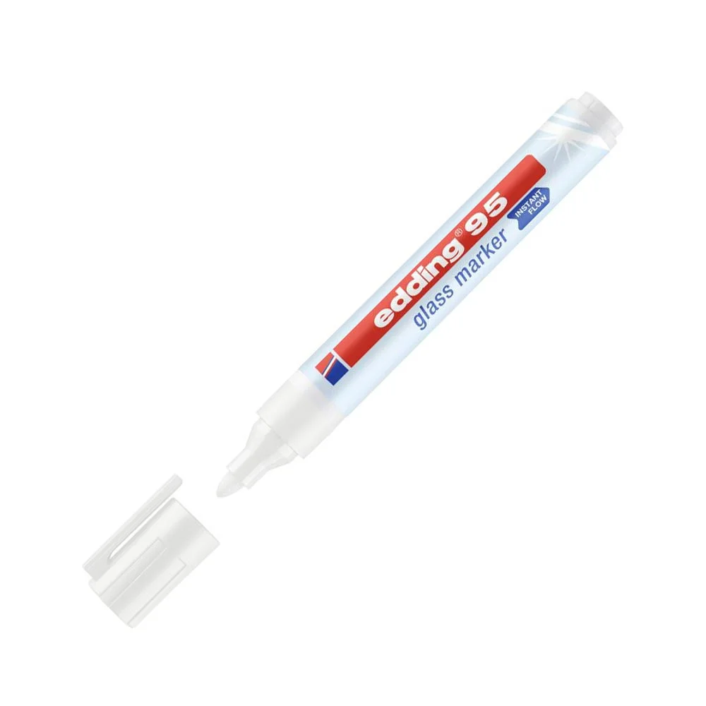 Edding Glass marker 495049, white