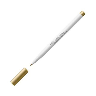 Faber-Castell Marker Creative, round, 1.5 mm, No. 550, metallic gold