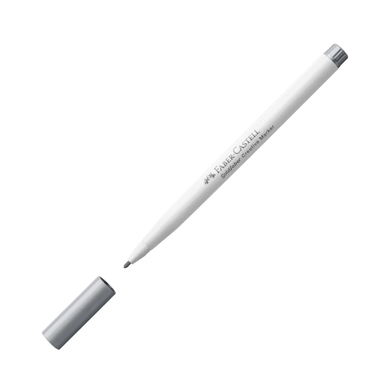 Faber-Castell Marker Creative, round, 1.5 mm, No. 551, metallic silver