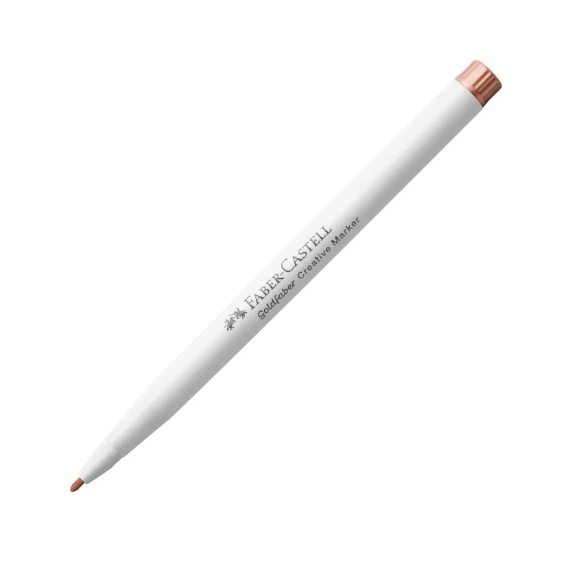 Faber-Castell Маркер Creative, объл, 1.5 mm, № 552, меден металик