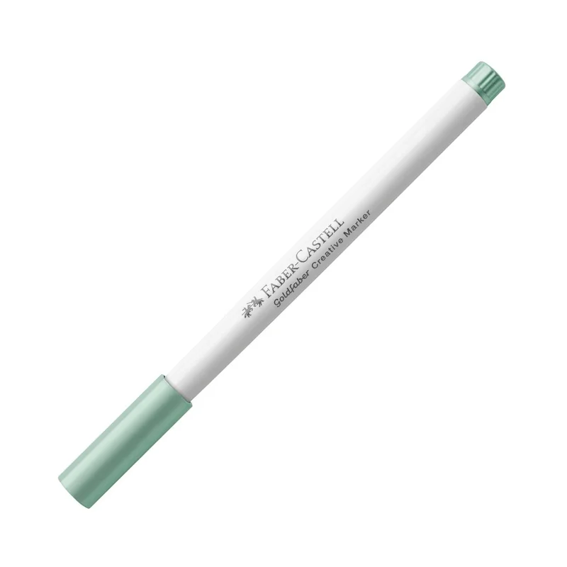 Faber-Castell Marker Creative, round, 1.5 mm, No. 594, metallic green