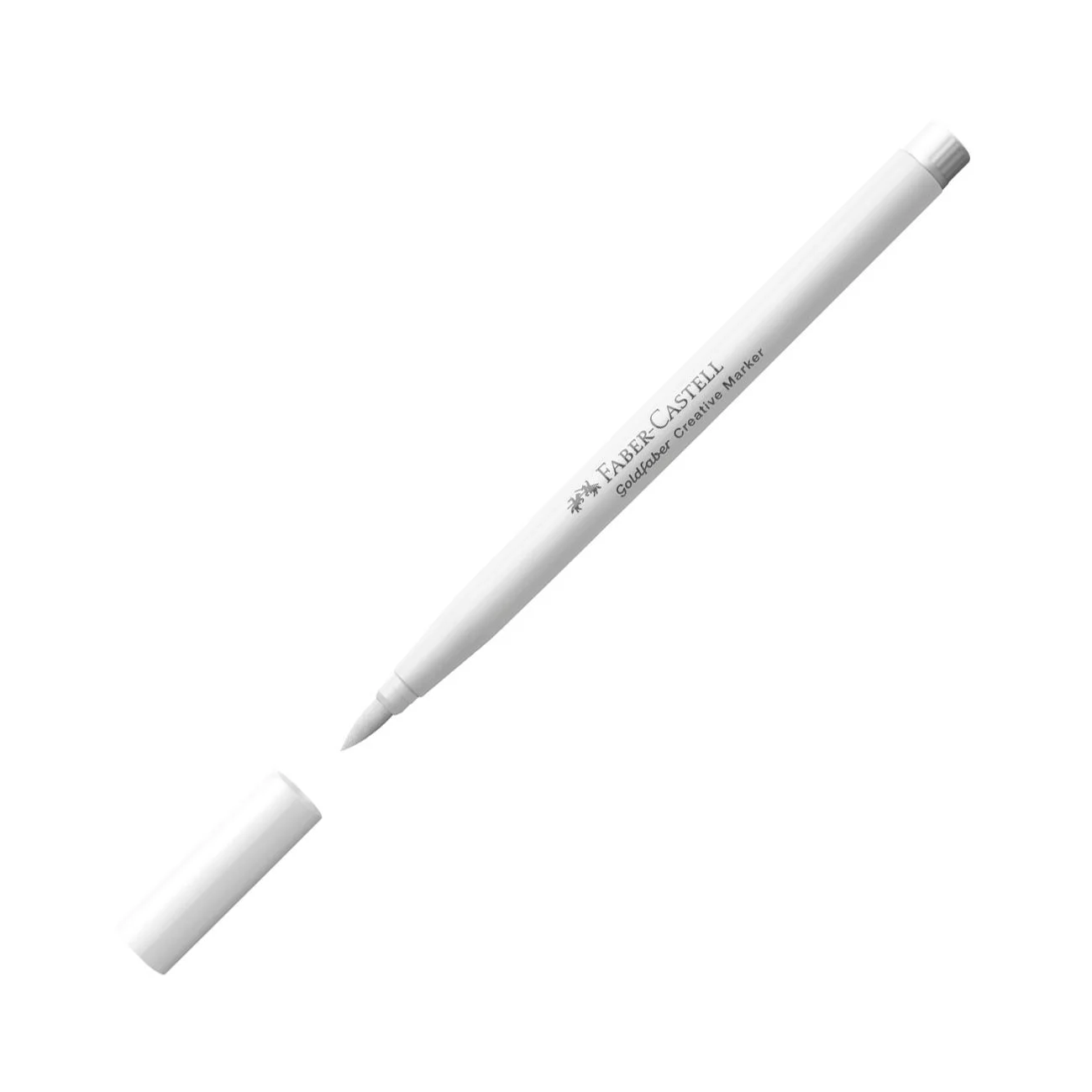 Faber-Castell Brush Marker Creative, No. 501, white