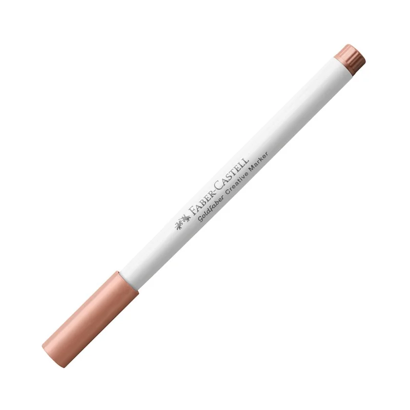 Faber-Castell Brush Marker Creative, No. 552, copper metallic