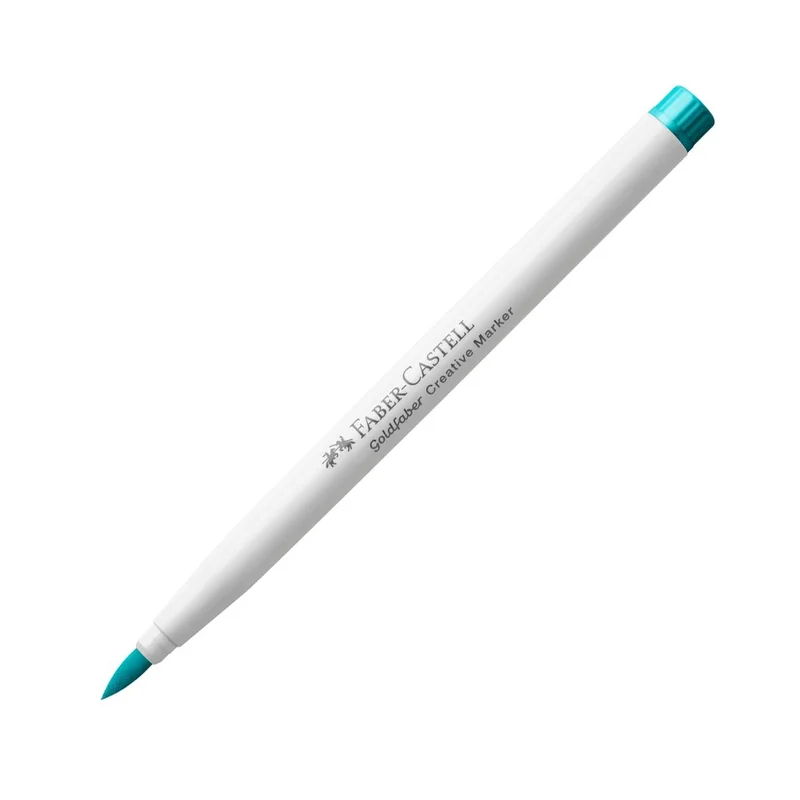 Faber-Castell Маркер-четка Creative, № 556, карибскосин