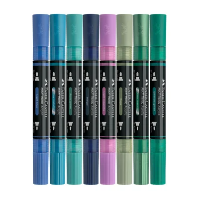Faber-Castell Акрилен маркер Multimark Frost, 6+2 броя