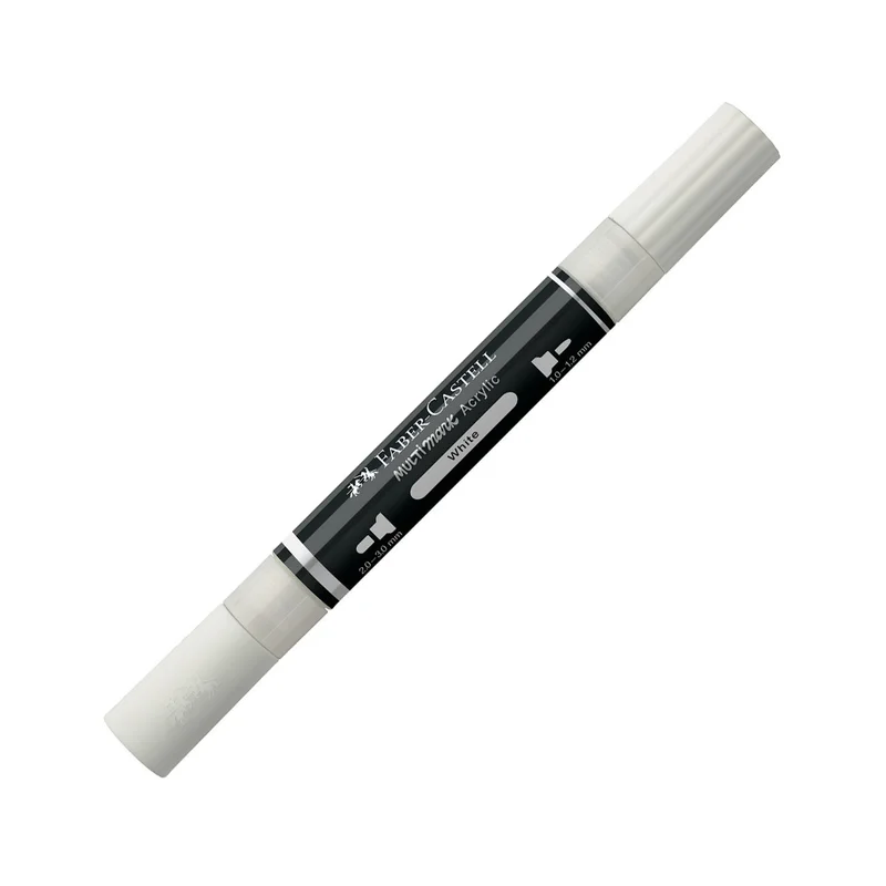 Acrylic marker Faber-Castell Multimark, No. 101, white
