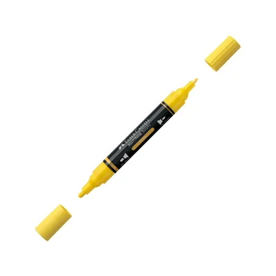 Faber-Castell Акрилен маркер Multimark, № 108, жълт