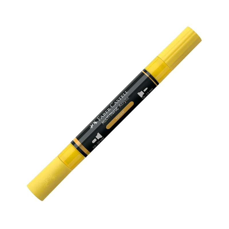 Faber-Castell Акрилен маркер Multimark, № 108, жълт