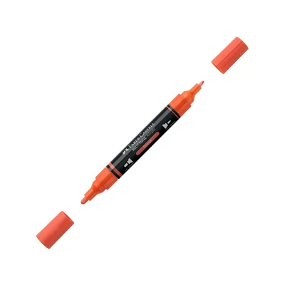 Acrylic marker Faber-Castell Multimark, No. 115, orange