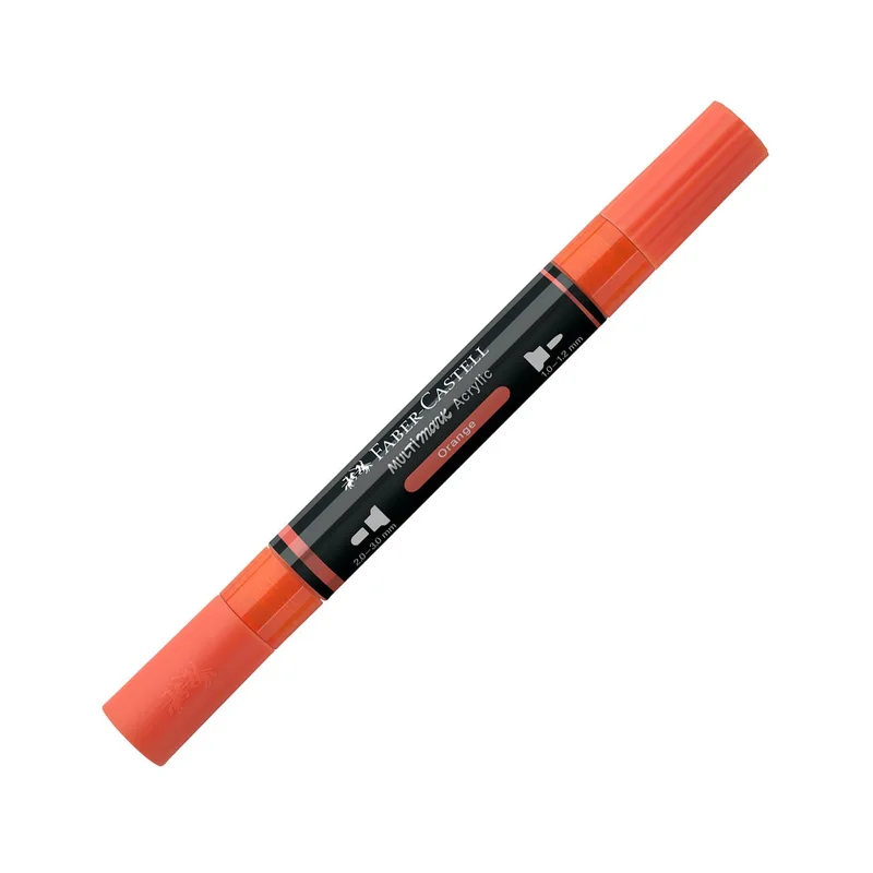 Acrylic marker Faber-Castell Multimark, No. 115, orange