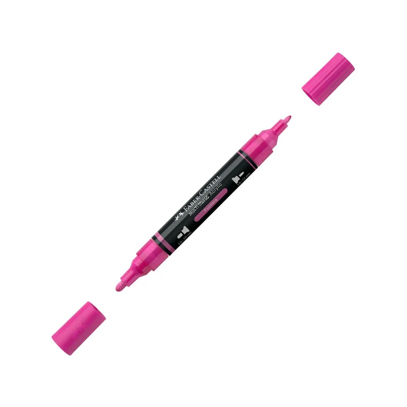 Faber-Castell Акрилен маркер Multimark, № 125, фуксия