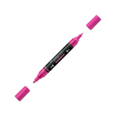 Faber-Castell Акрилен маркер Multimark, № 125, фуксия