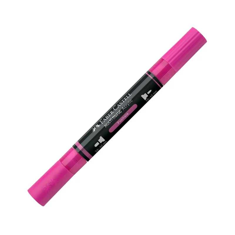 Faber-Castell Акрилен маркер Multimark, № 125, фуксия