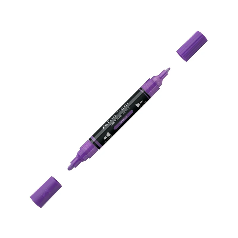 Acrylic marker Faber-Castell Multimark, No. 136, lavender
