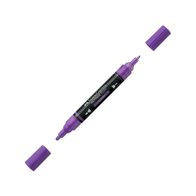 Acrylic marker Faber-Castell Multimark, No. 136, lavender