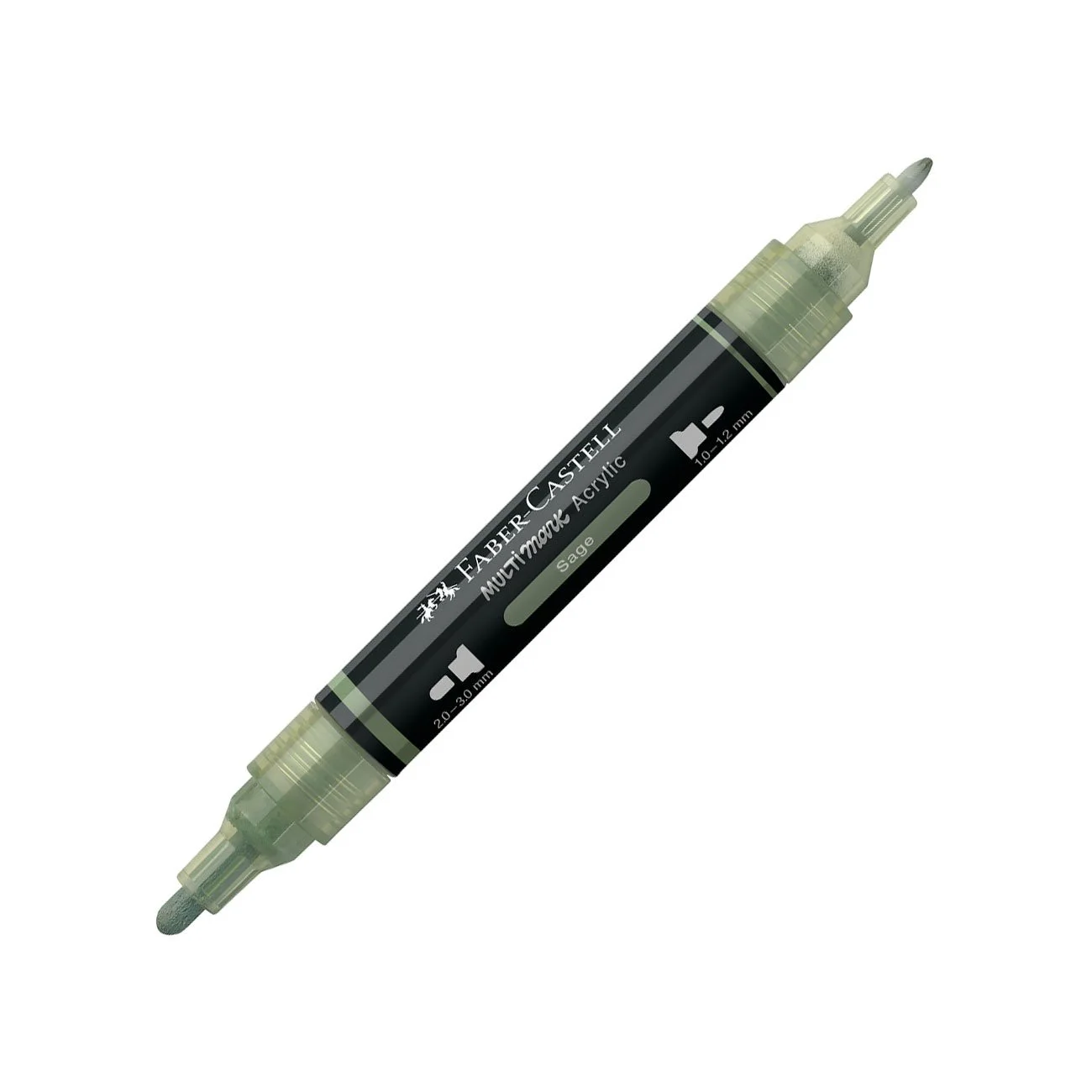 Acrylic marker Faber-Castell Multimark, No. 172, grey-green