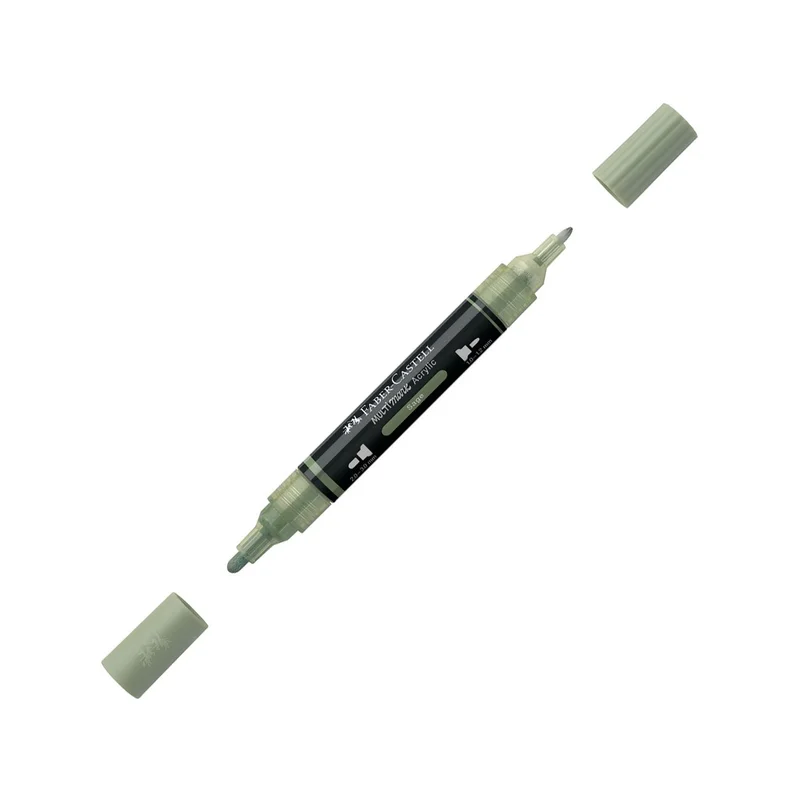 Acrylic marker Faber-Castell Multimark, No. 172, grey-green