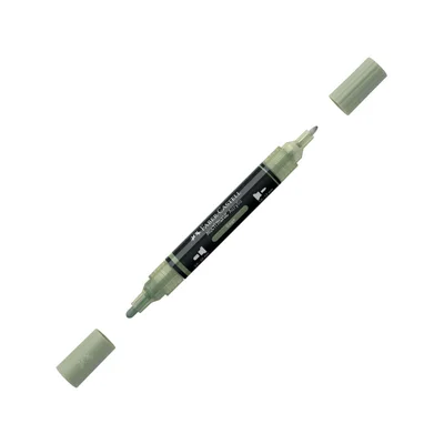 Acrylic marker Faber-Castell Multimark, No. 172, grey-green