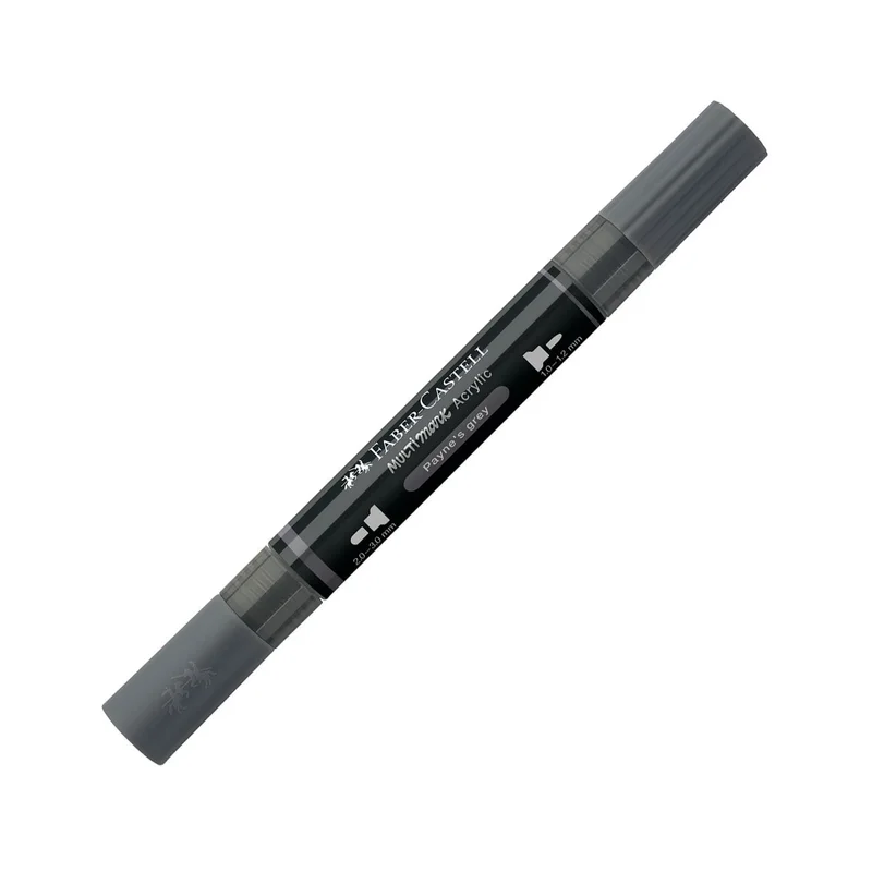 Acrylic marker Faber-Castell Multimark, No. 181, Payne’s grey