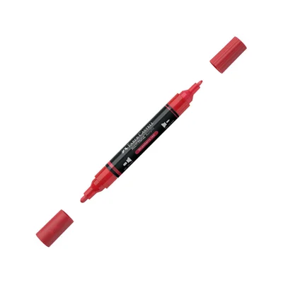 Acrylic marker Faber-Castell Multimark, No. 219, strawberry red