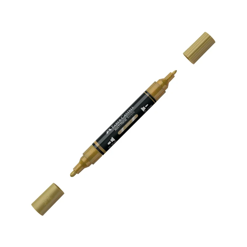 Faber-Castell Акрилен маркер Multimark, № 250, златист