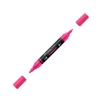 Acrylic marker Faber-Castell Multimark, No. 253, neon pink