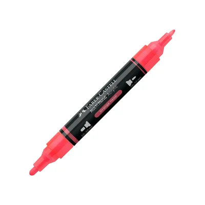 Faber-Castell Акрилен маркер Multimark, № 255, неоновооранжев