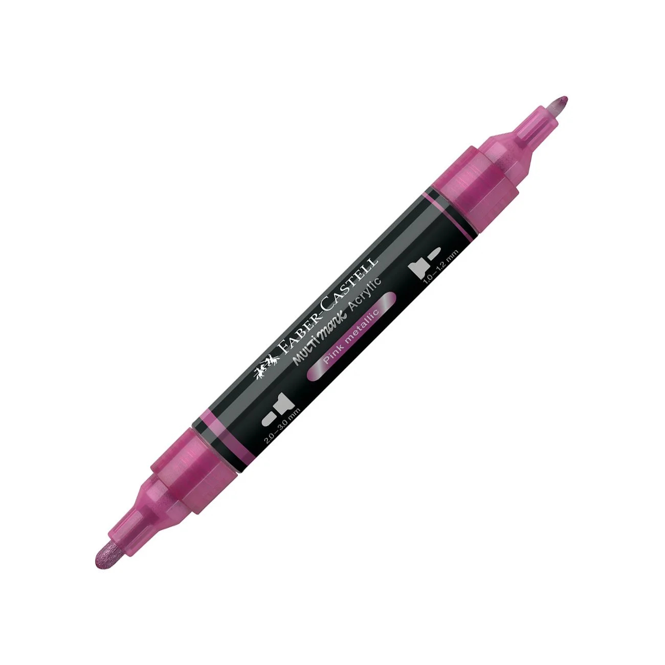 Acrylic marker Faber-Castell Multimark, No. 290, metallic pink