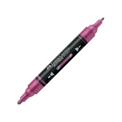 Acrylic marker Faber-Castell Multimark, No. 290, metallic pink