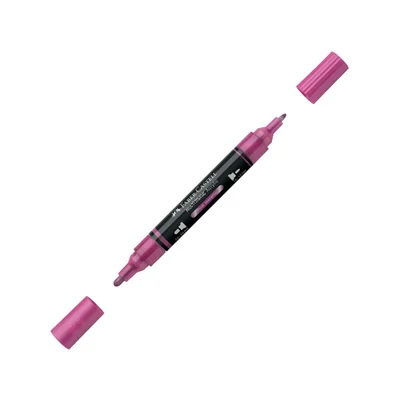 Acrylic marker Faber-Castell Multimark, No. 290, metallic pink